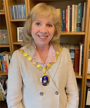 Dr Sally Evans MBE, President of IAASM